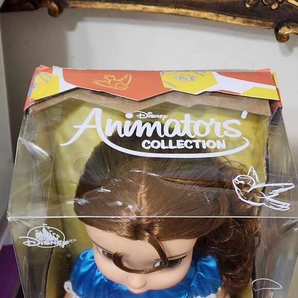 Disney Beauty and the Beast Belle 16" Animator's Play Doll with Lamb Toy NEW - Picture 4 of 16